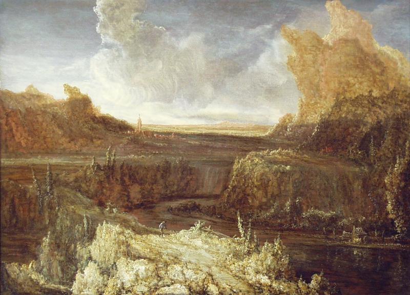 Mountainous landscape, Hercules Seghers